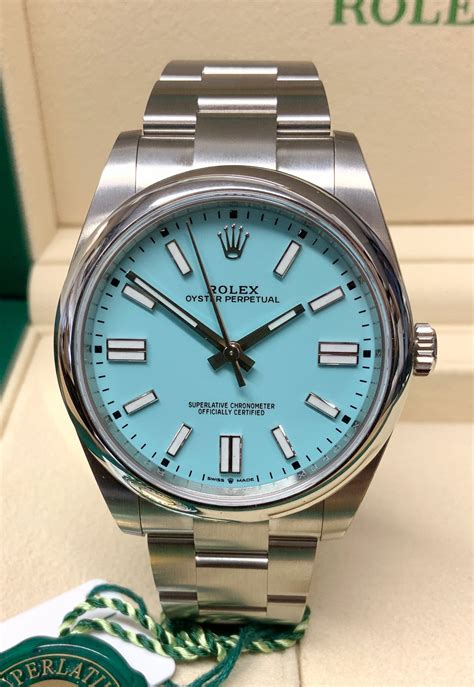 rolex 41mm tiffany|rolex oyster perpetual 41.